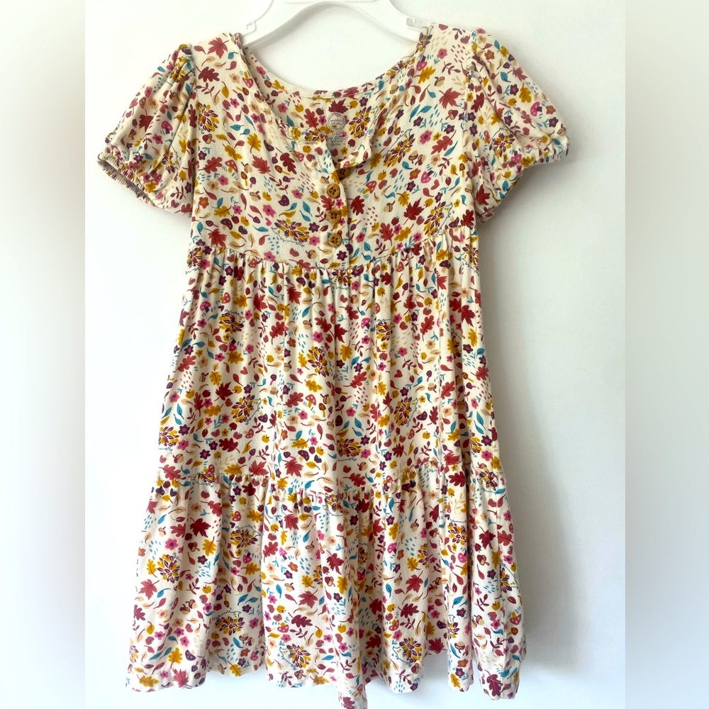 Wonder Nation toddlers girl summer dress . 100% rayon Very soft fabrics. Sz 3T